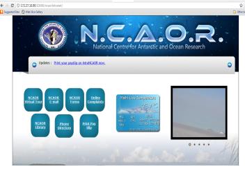 NCAOR Intranet